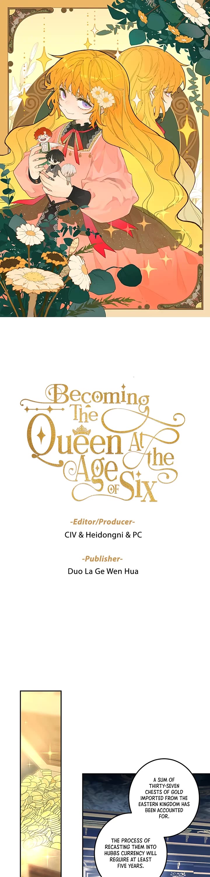 Becoming the Queen at the Age of Six chapter 48 page 1