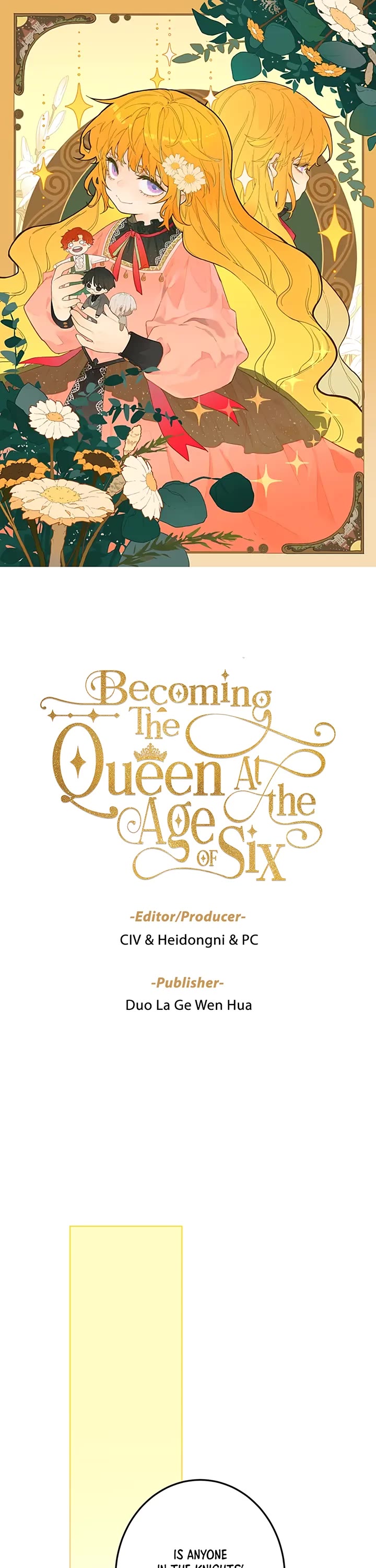 Becoming the Queen at the Age of Six chapter 49 page 1