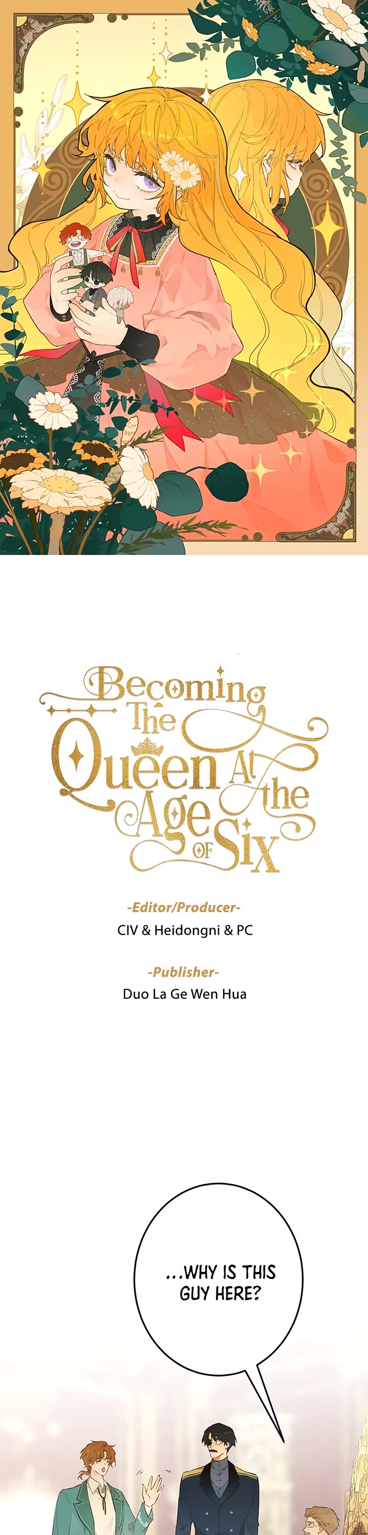 Becoming the Queen at the Age of Six chapter 51 page 1