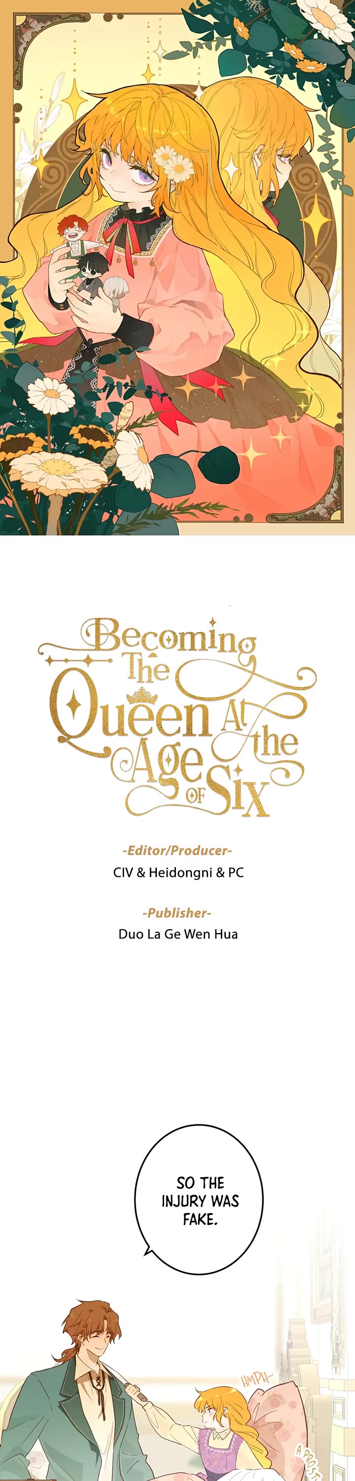 Becoming the Queen at the Age of Six chapter 52 page 1