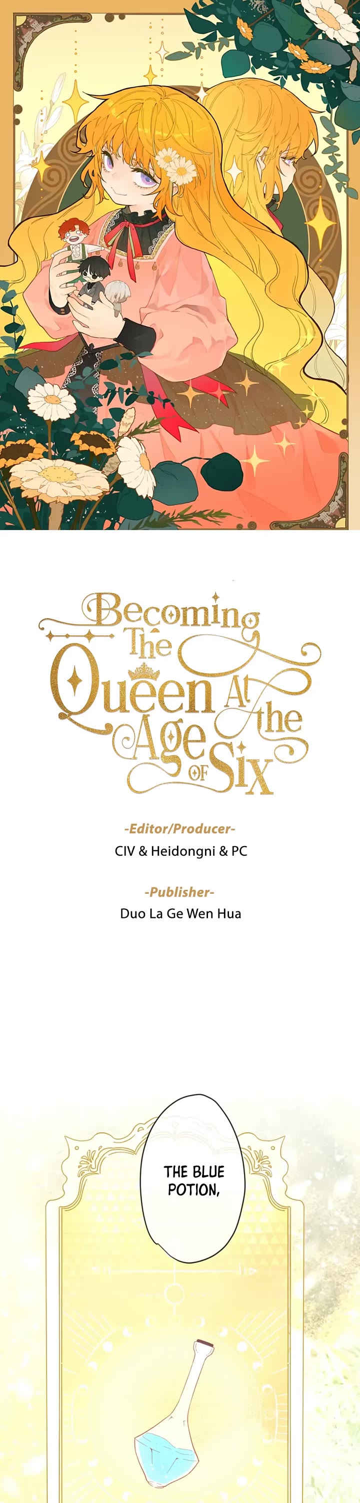 Becoming the Queen at the Age of Six chapter 53 page 1