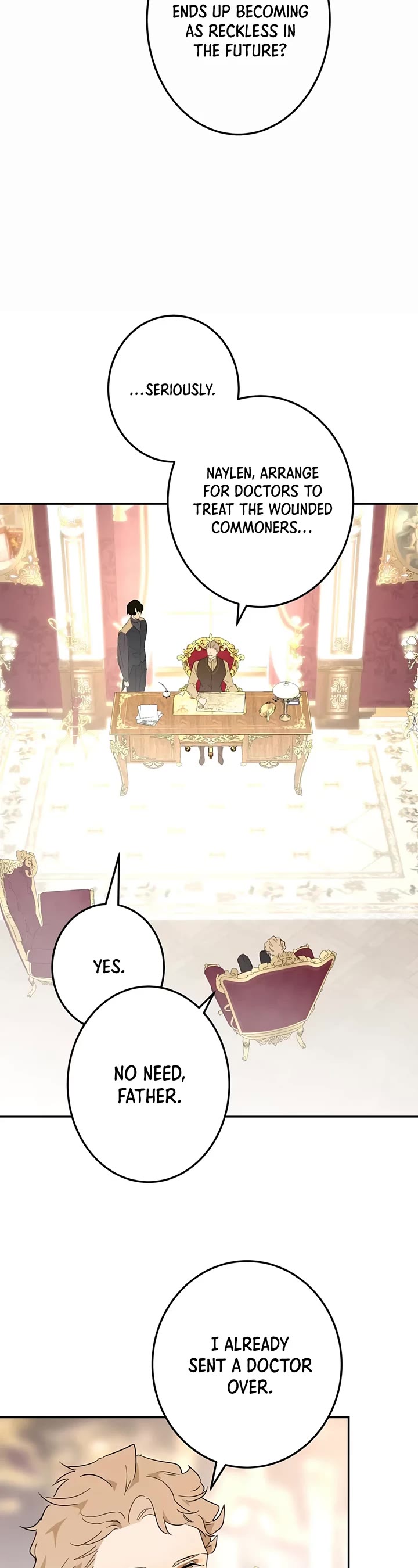 Becoming the Queen at the Age of Six chapter 53 page 35