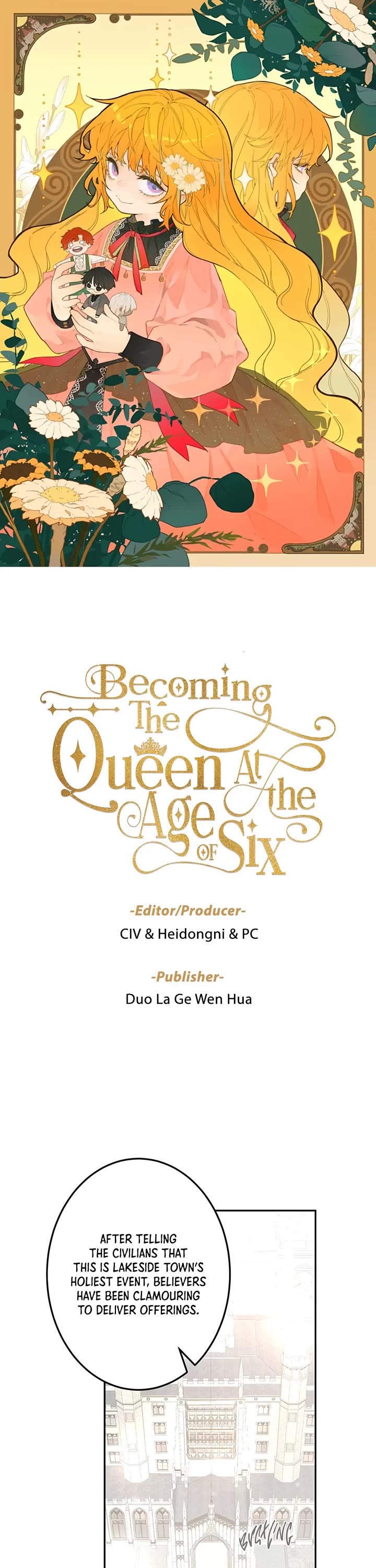 Becoming the Queen at the Age of Six chapter 54 page 1