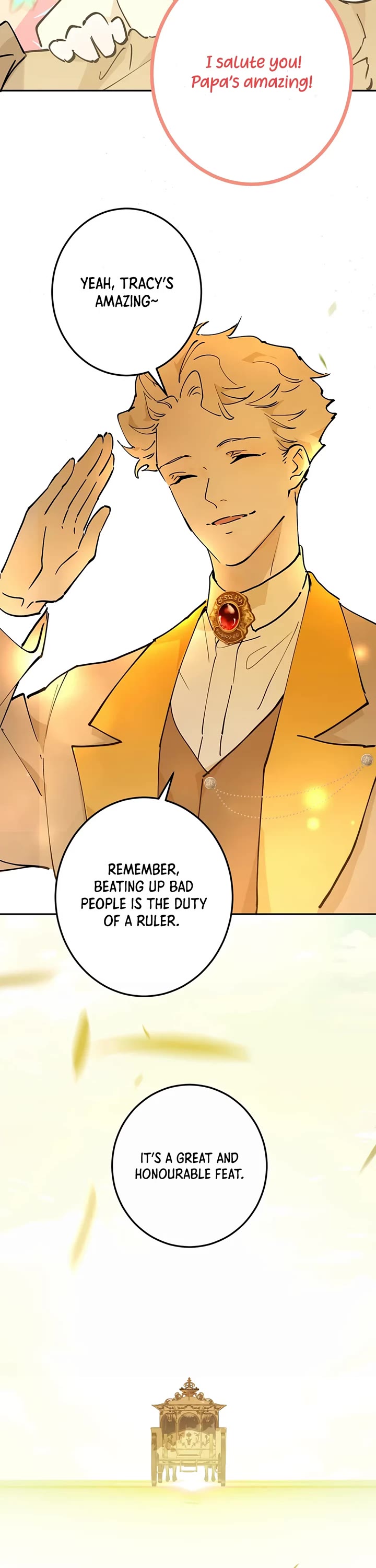 Becoming the Queen at the Age of Six chapter 54 page 43