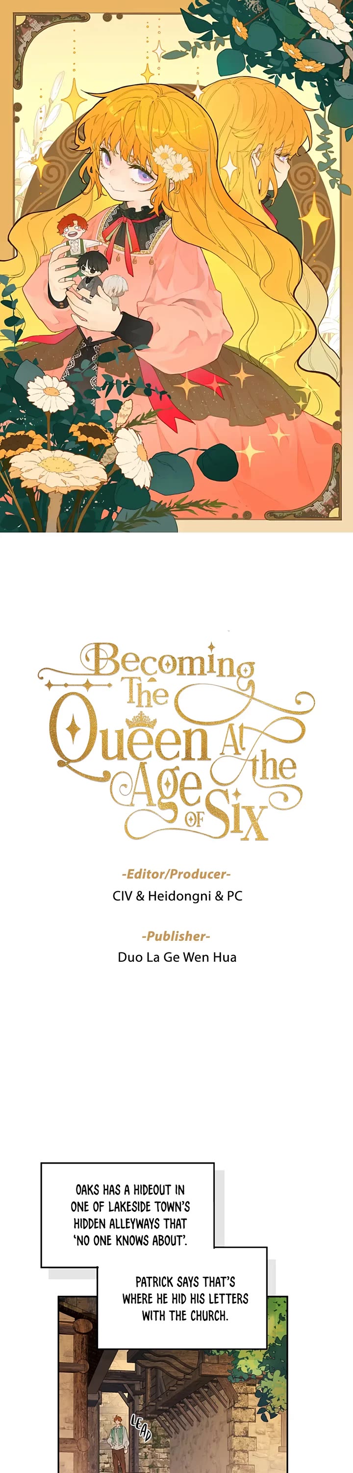 Becoming the Queen at the Age of Six chapter 56 page 1