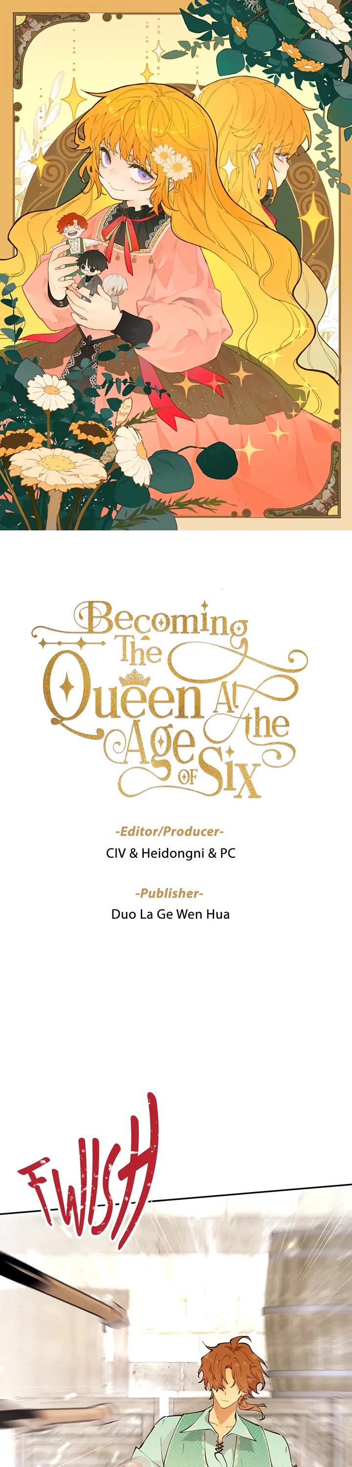 Becoming the Queen at the Age of Six chapter 57 page 1