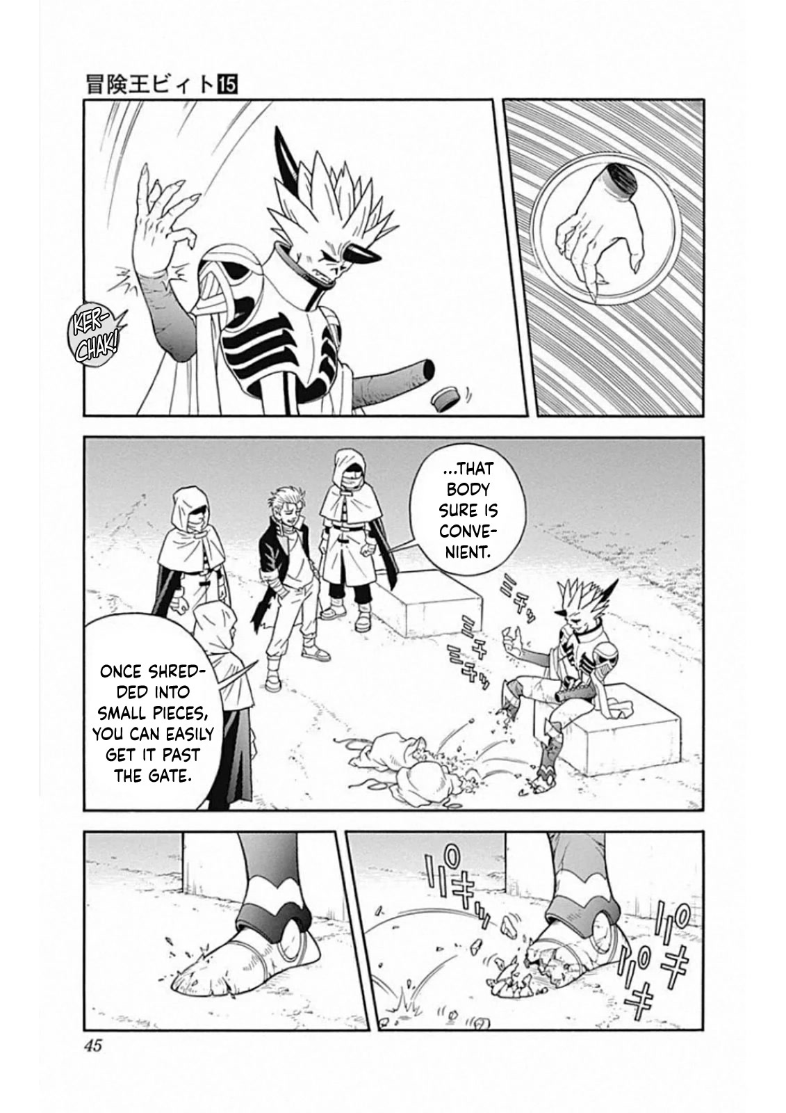 Beet the Vandel Buster chapter 58 page 45