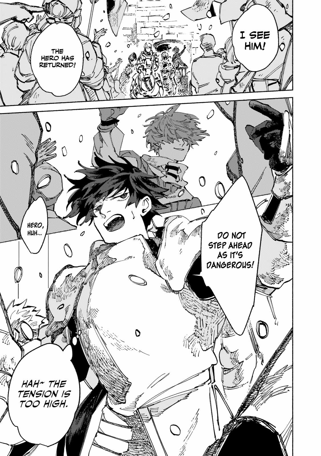 Behind the battle of The Hero and The Demon King chapter 1.1 page 3