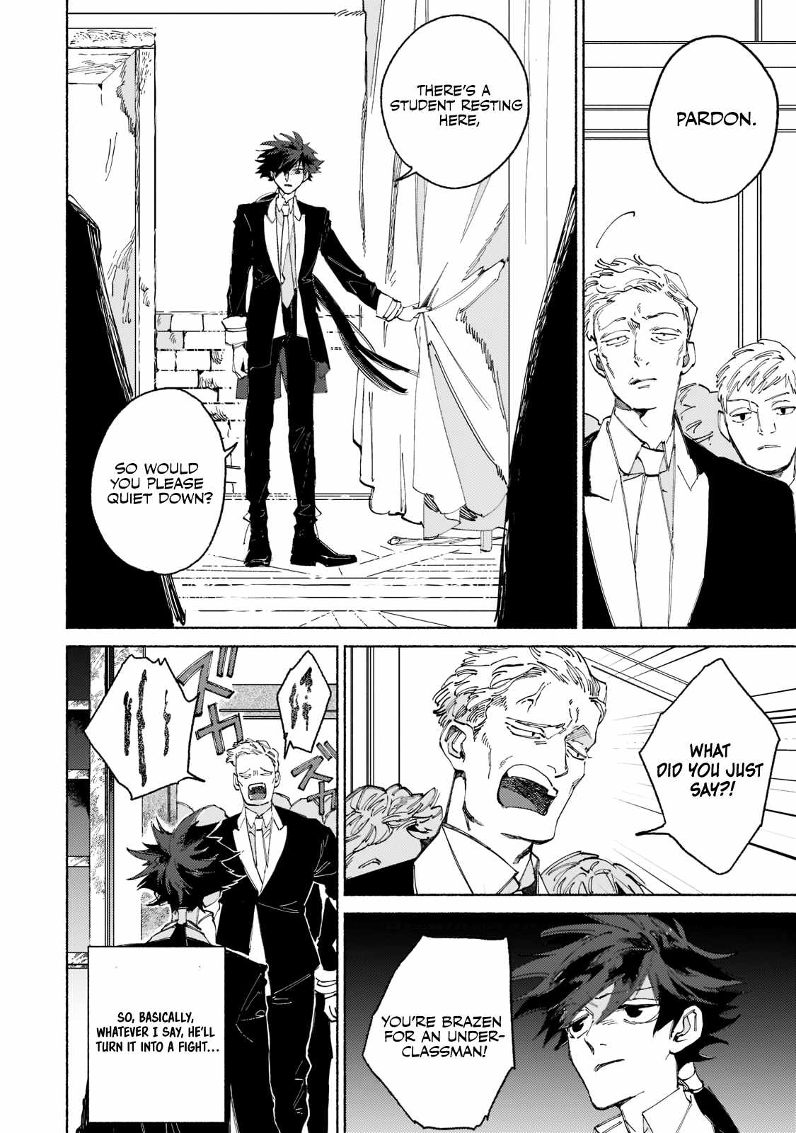 Behind the battle of The Hero and The Demon King chapter 1.3 page 10