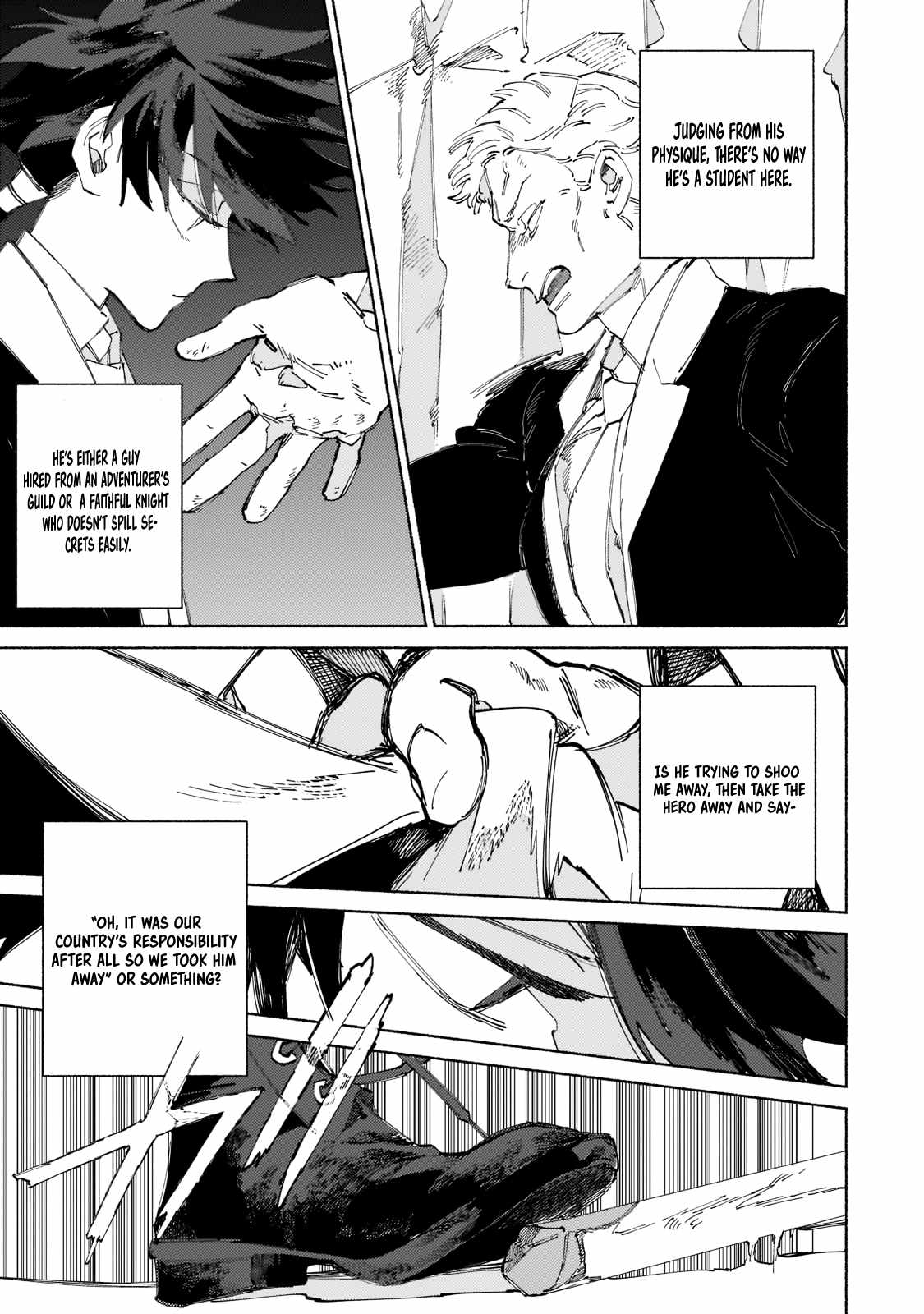 Behind the battle of The Hero and The Demon King chapter 1.3 page 11