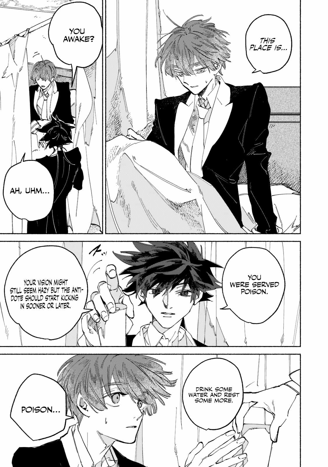 Behind the battle of The Hero and The Demon King chapter 1.3 page 5