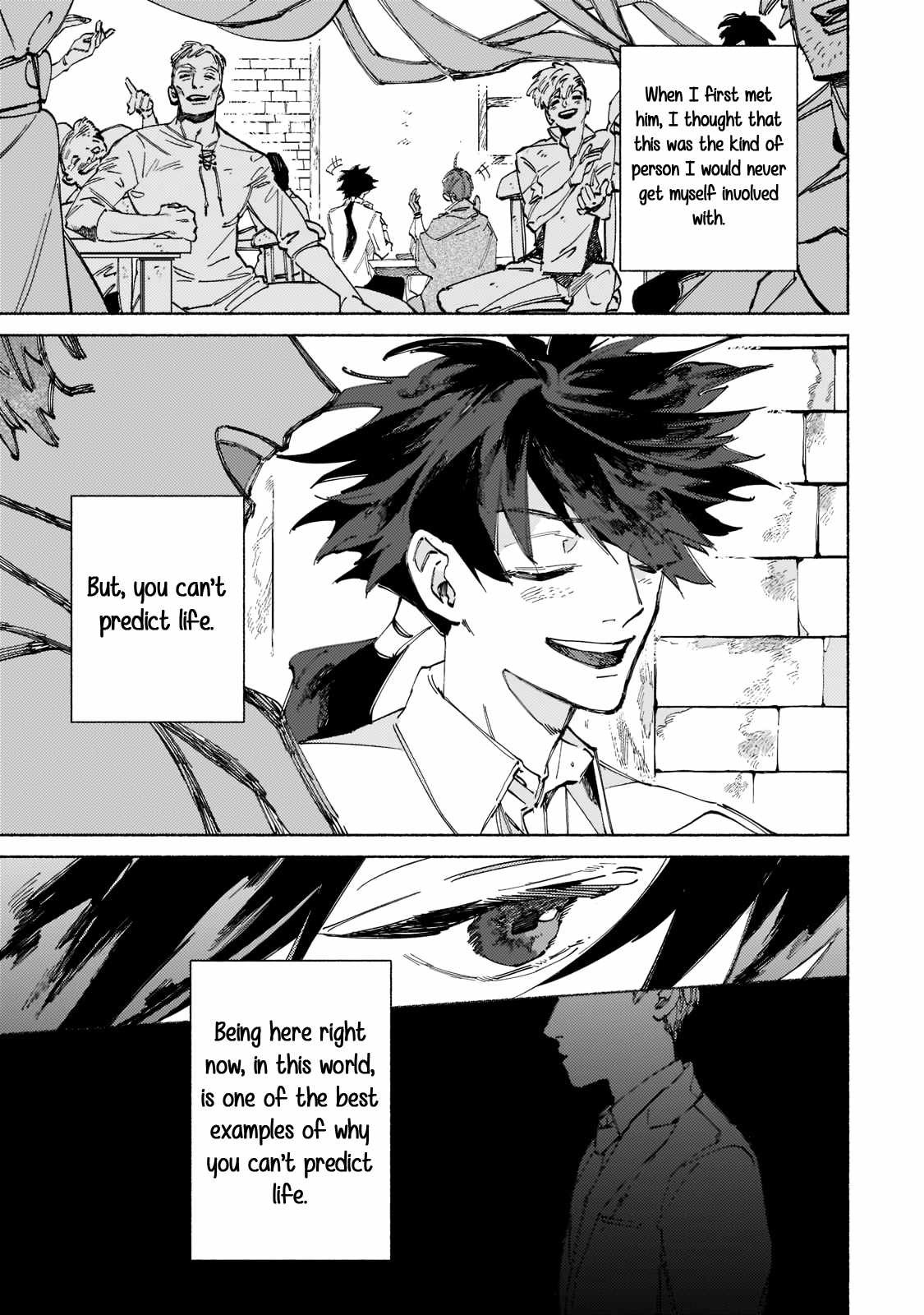 Behind the battle of The Hero and The Demon King chapter 1 page 12