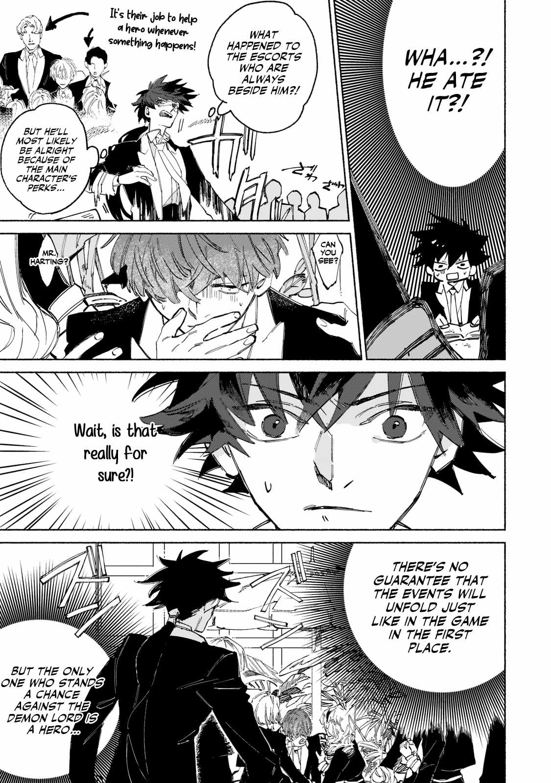 Behind the battle of The Hero and The Demon King chapter 1 page 24