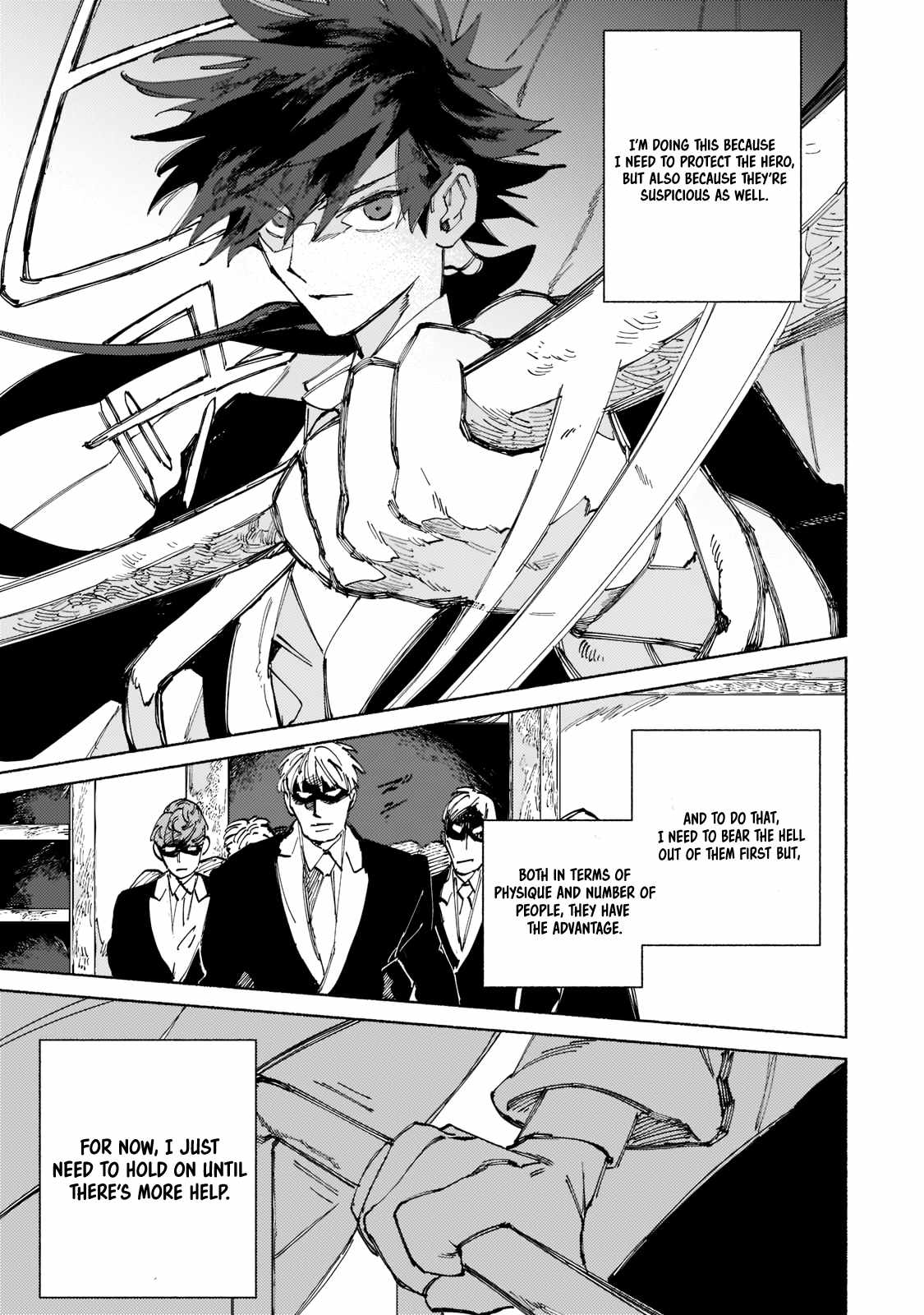 Behind the battle of The Hero and The Demon King chapter 1 page 40