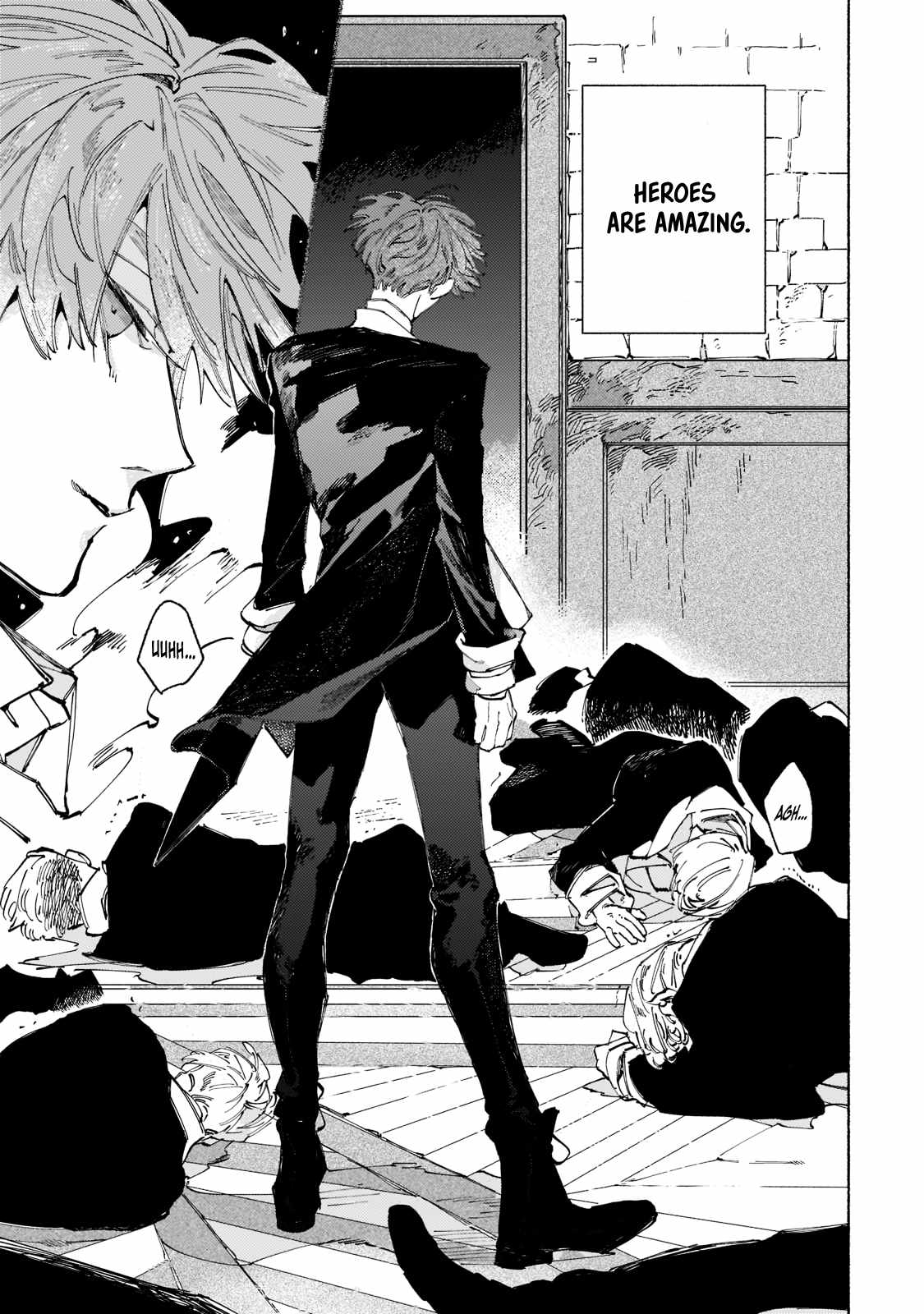 Behind the battle of The Hero and The Demon King chapter 1 page 44