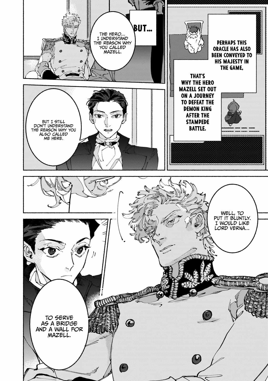 Behind the battle of The Hero and The Demon King chapter 10.1 page 17