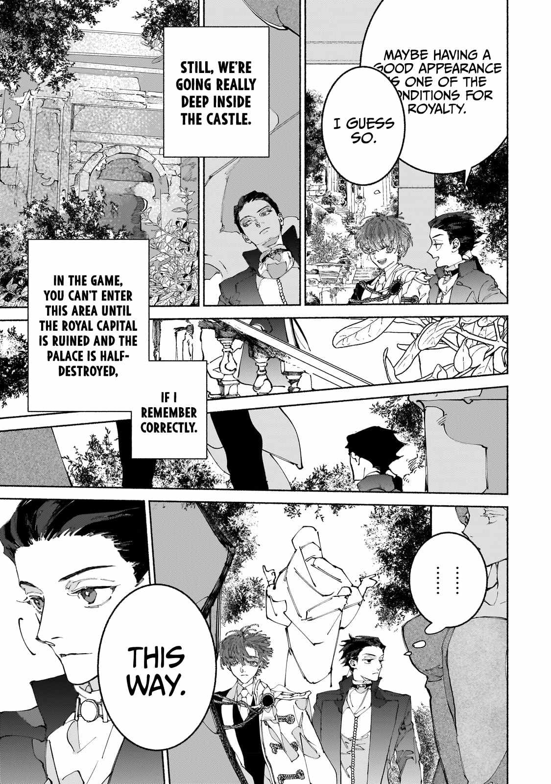 Behind the battle of The Hero and The Demon King chapter 10.1 page 4