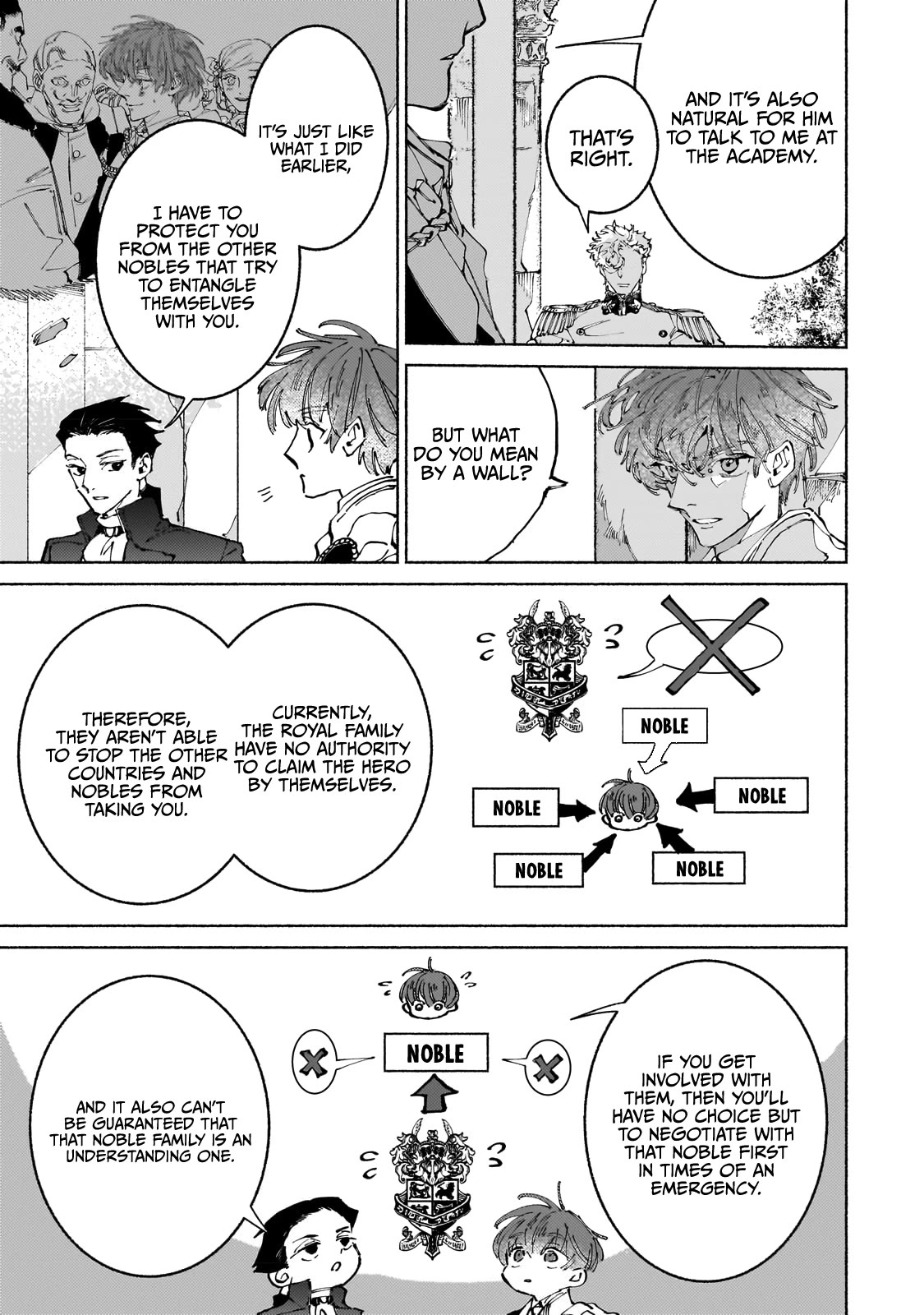 Behind the battle of The Hero and The Demon King chapter 10 page 19