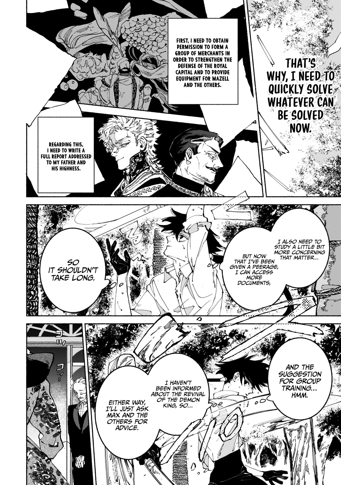 Behind the battle of The Hero and The Demon King chapter 11 page 27