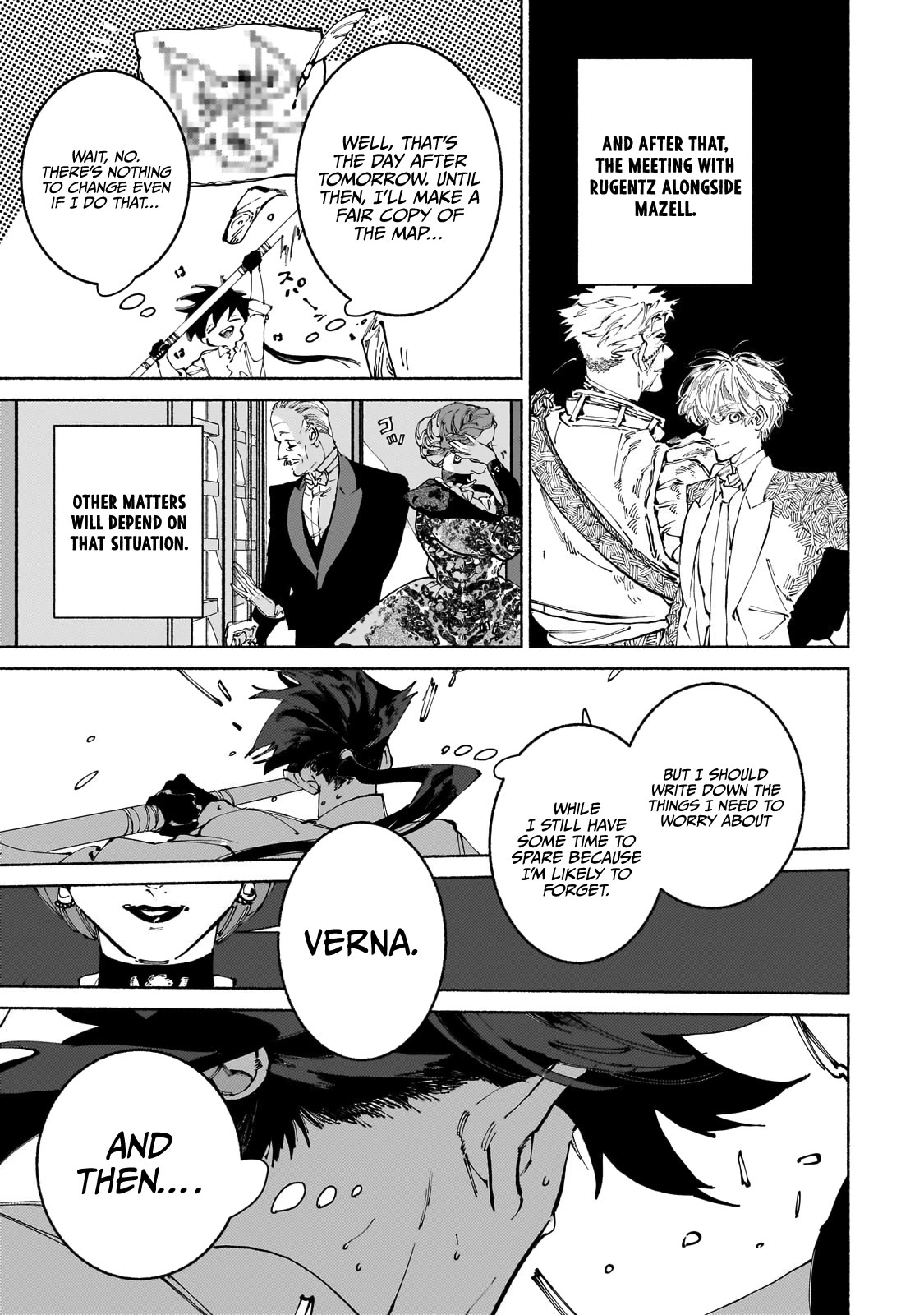 Behind the battle of The Hero and The Demon King chapter 11 page 28