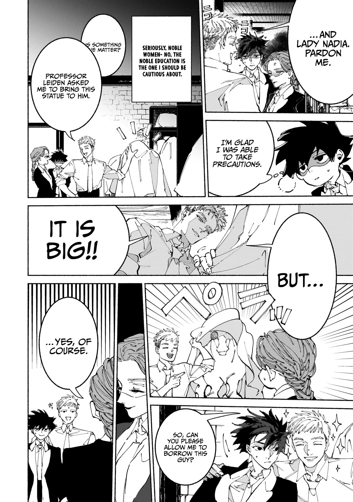 Behind the battle of The Hero and The Demon King chapter 11 page 5