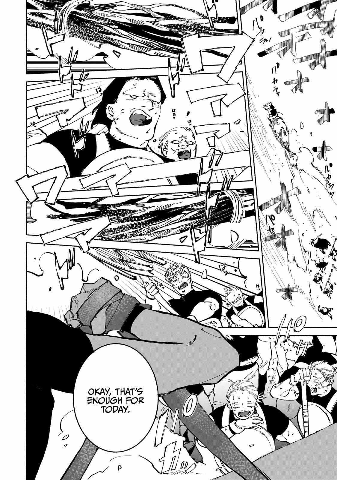 Behind the battle of The Hero and The Demon King chapter 12.1 page 5