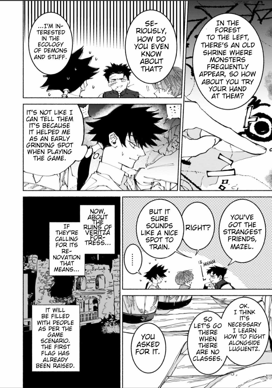 Behind the battle of The Hero and The Demon King chapter 12.2 page 9