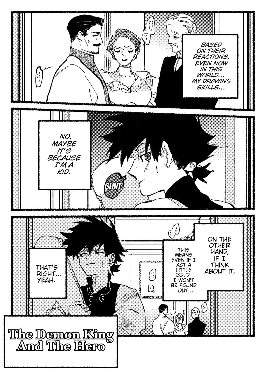 Behind the battle of The Hero and The Demon King chapter 12.5 page 5