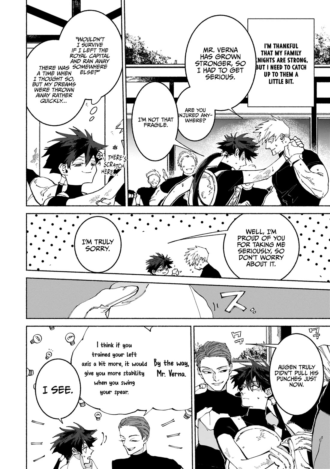 Behind the battle of The Hero and The Demon King chapter 12 page 11