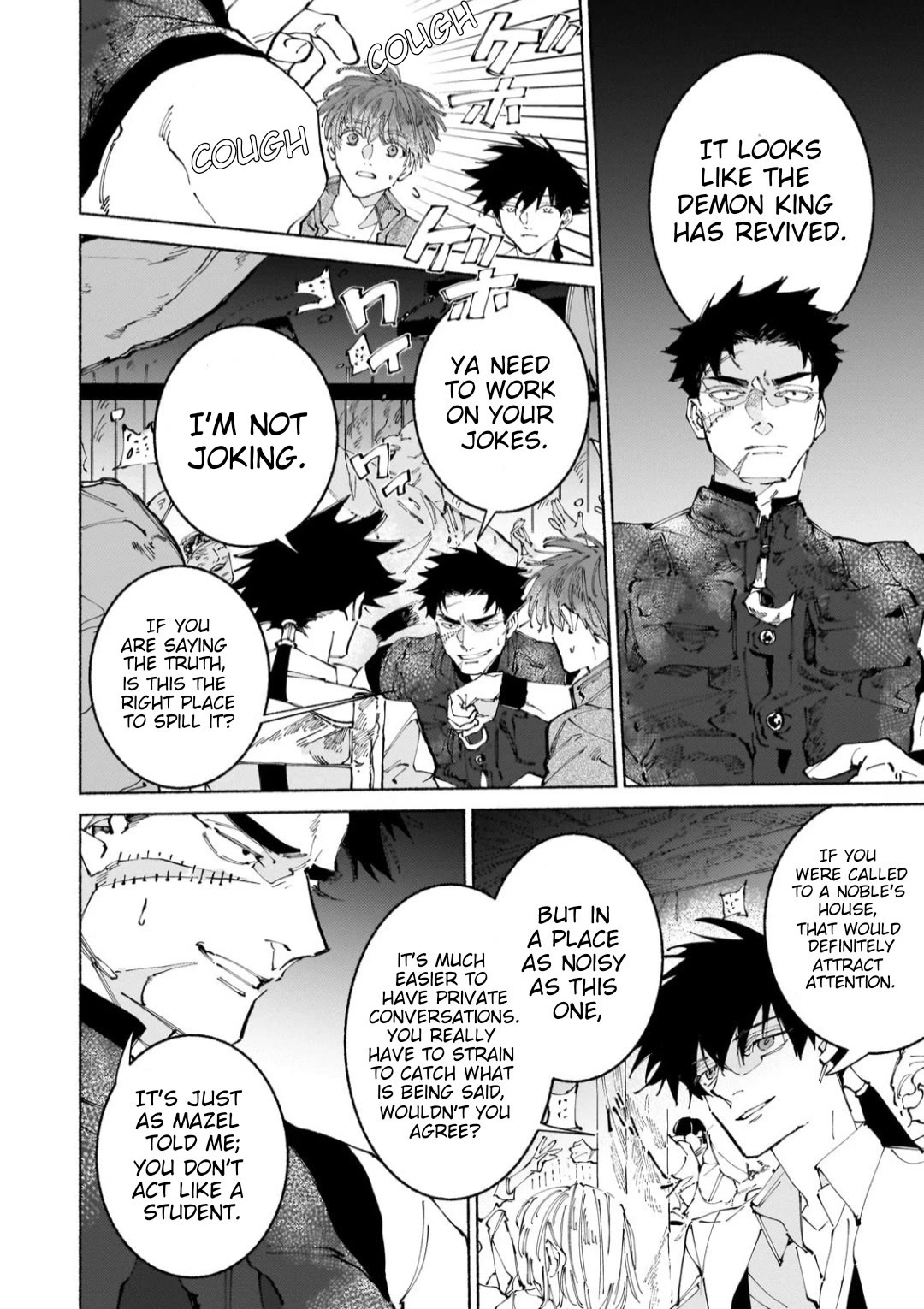 Behind the battle of The Hero and The Demon King chapter 12 page 19