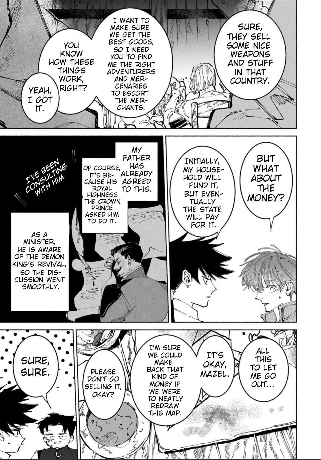 Behind the battle of The Hero and The Demon King chapter 12 page 24