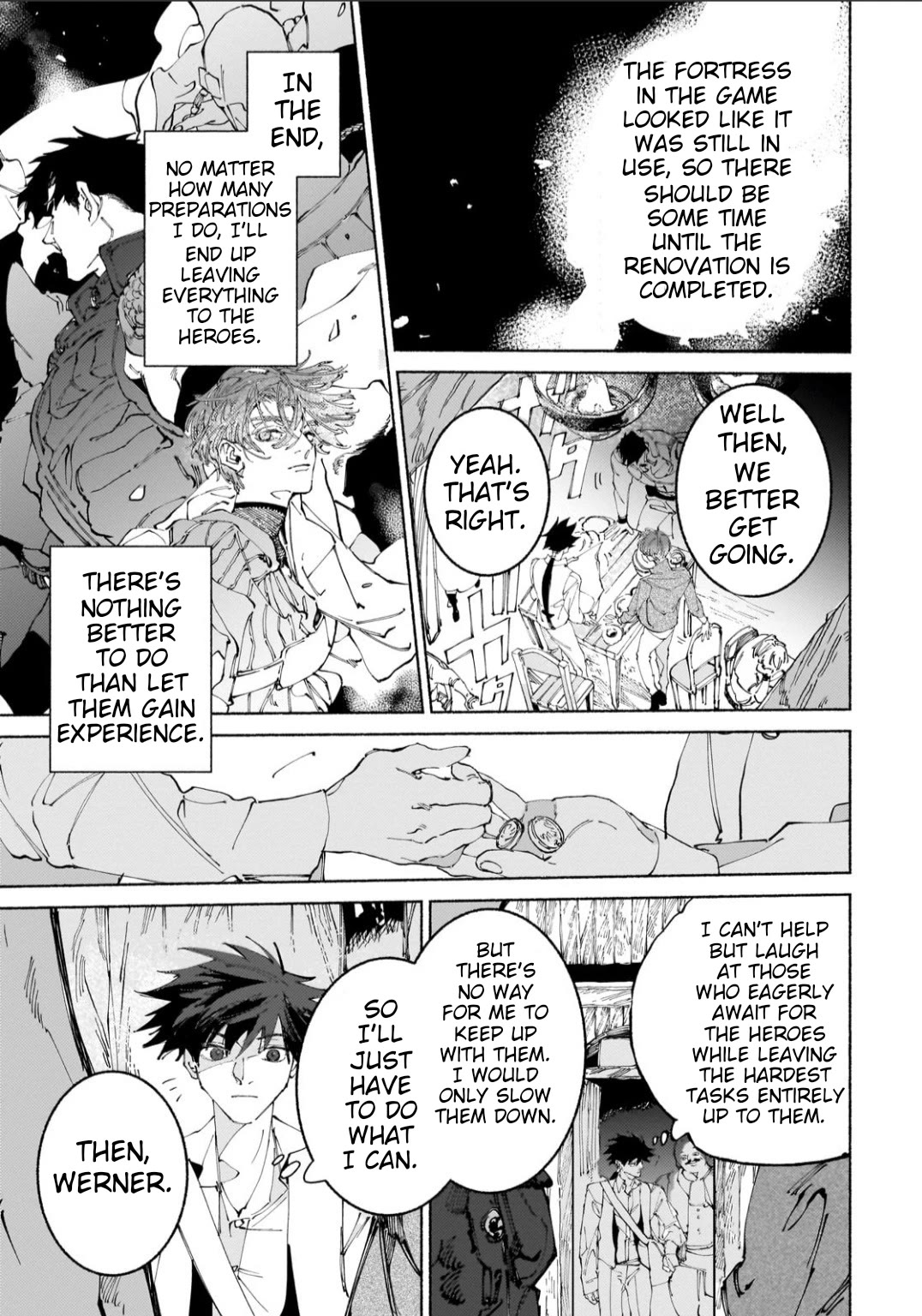 Behind the battle of The Hero and The Demon King chapter 12 page 28