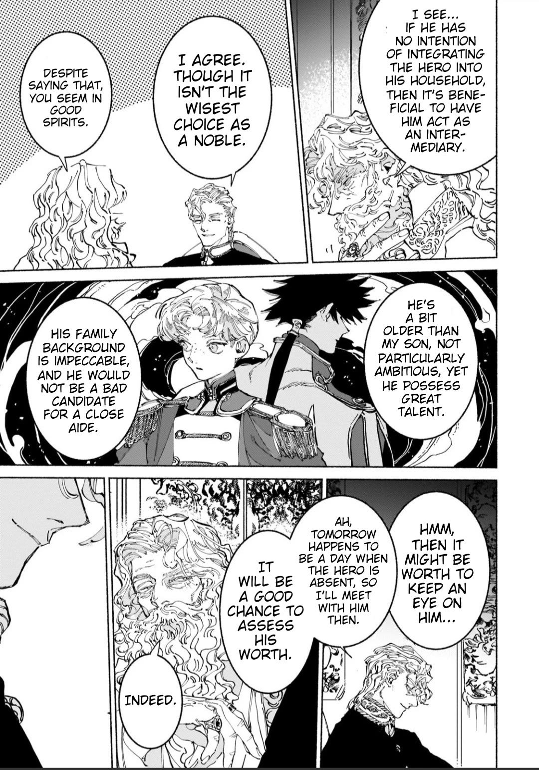 Behind the battle of The Hero and The Demon King chapter 12 page 32