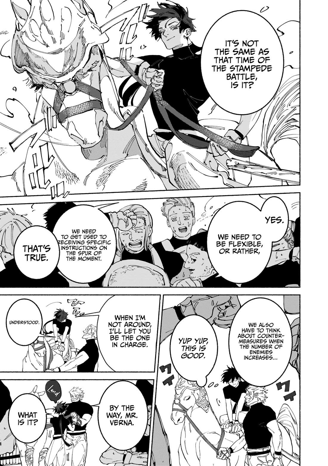 Behind the battle of The Hero and The Demon King chapter 12 page 6