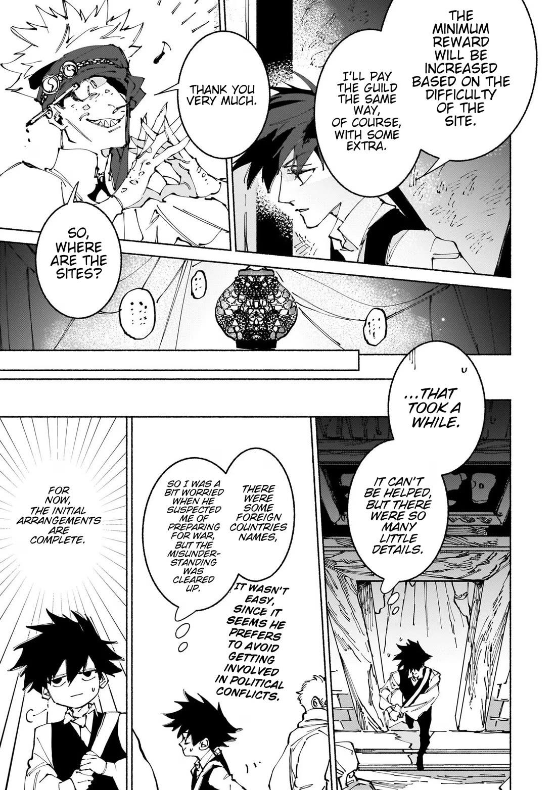 Behind the battle of The Hero and The Demon King chapter 13 page 22