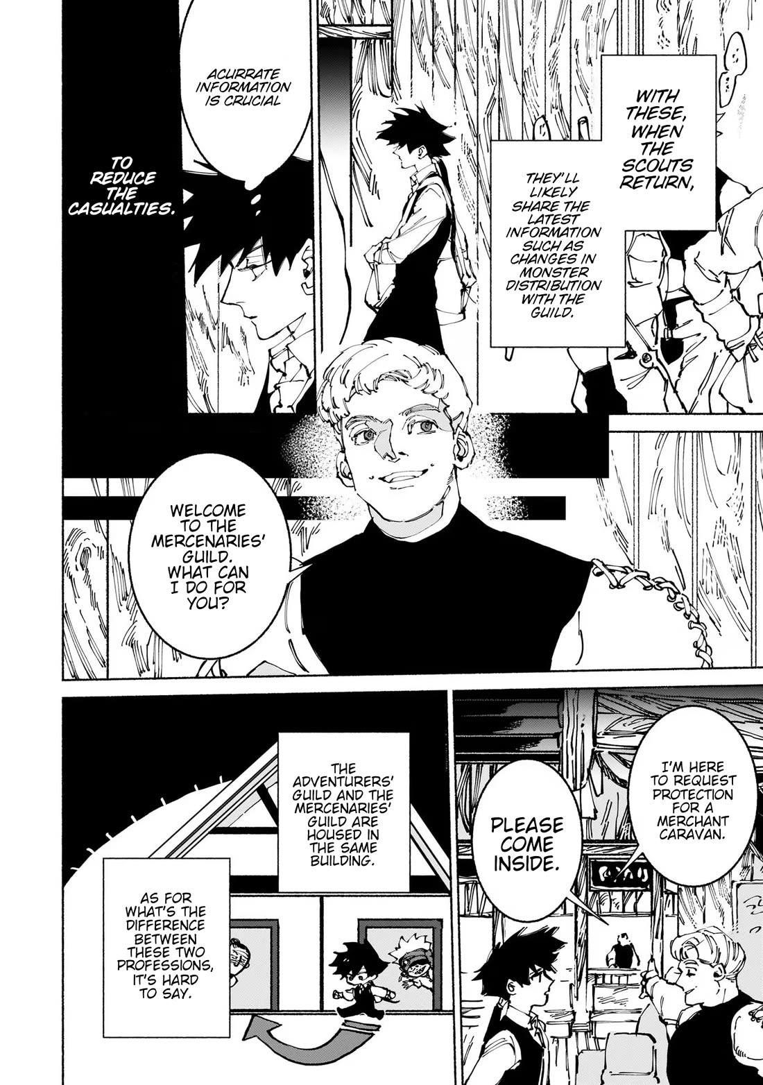 Behind the battle of The Hero and The Demon King chapter 13 page 23