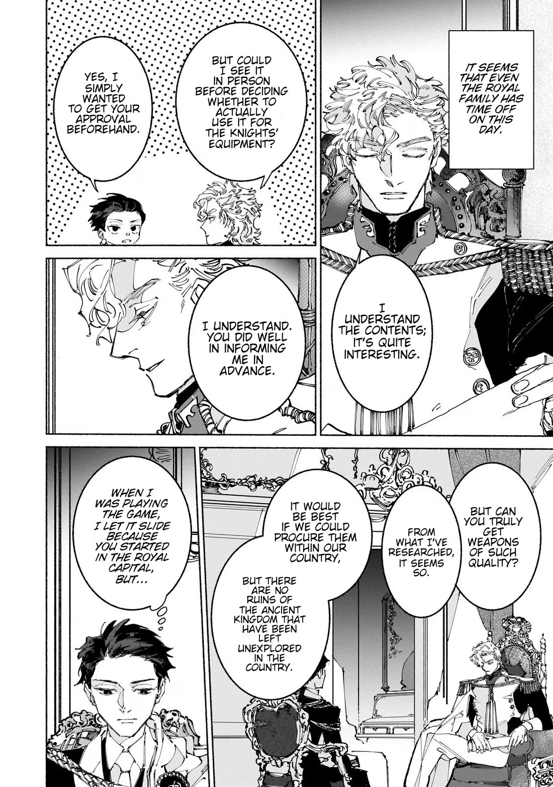 Behind the battle of The Hero and The Demon King chapter 13 page 3