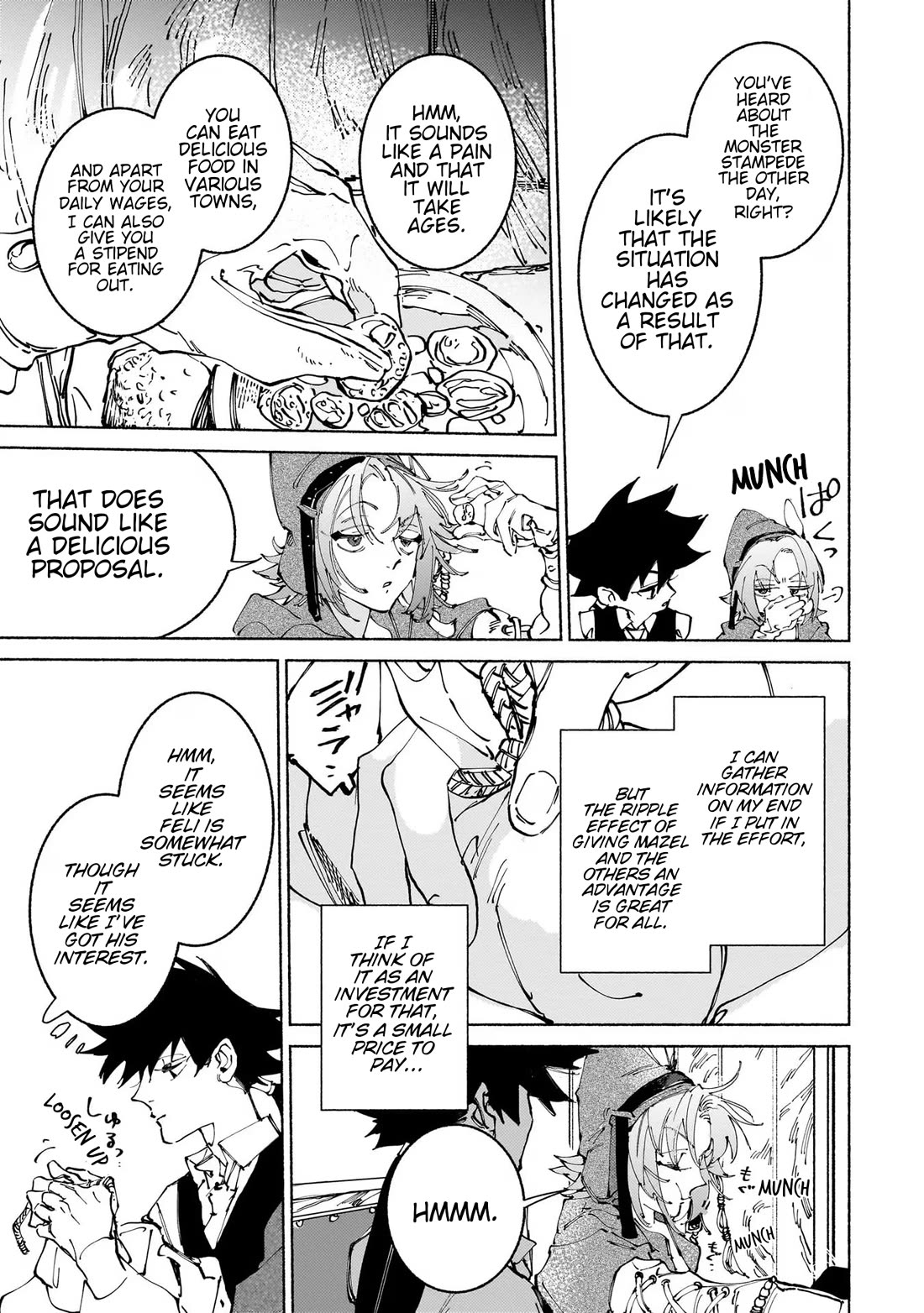 Behind the battle of The Hero and The Demon King chapter 13 page 32