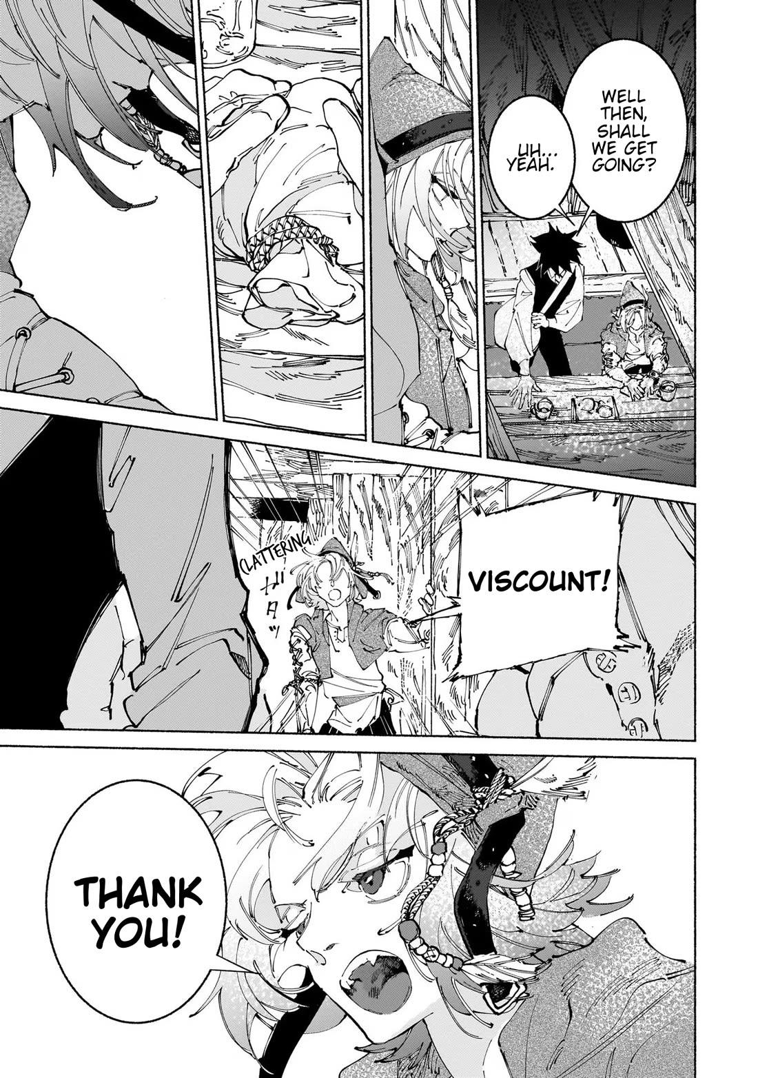 Behind the battle of The Hero and The Demon King chapter 13 page 34