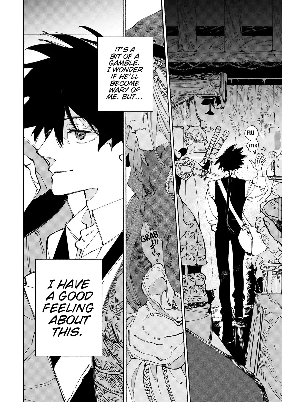 Behind the battle of The Hero and The Demon King chapter 13 page 35