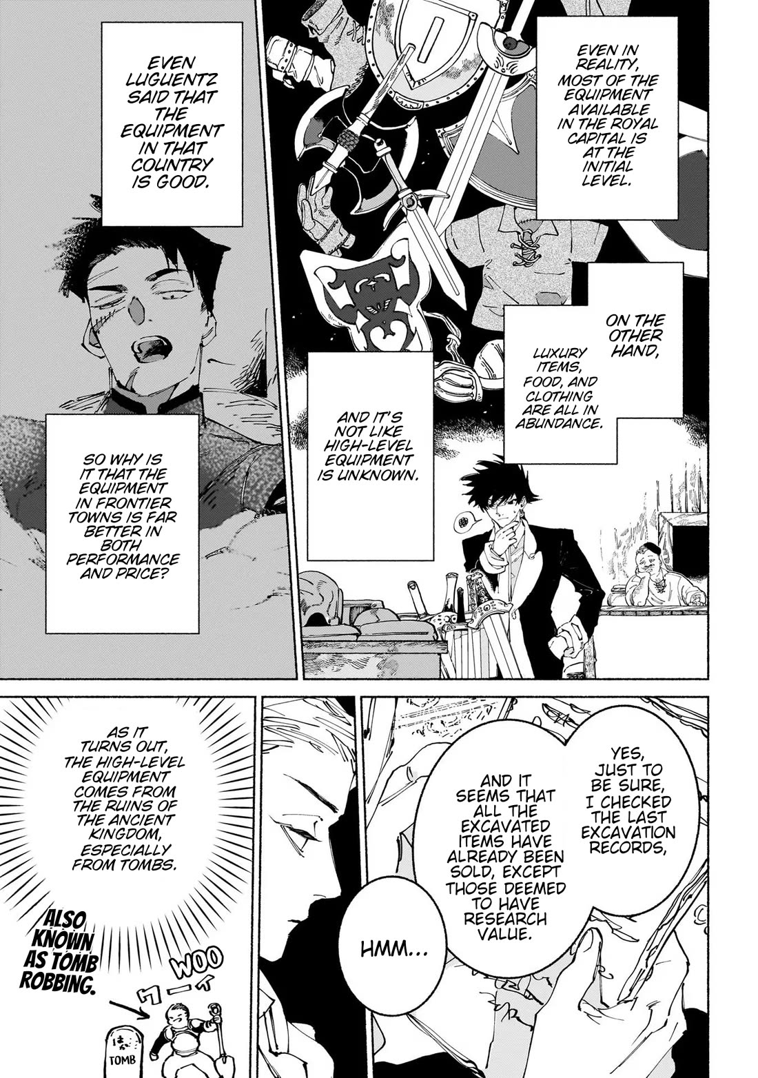 Behind the battle of The Hero and The Demon King chapter 13 page 4