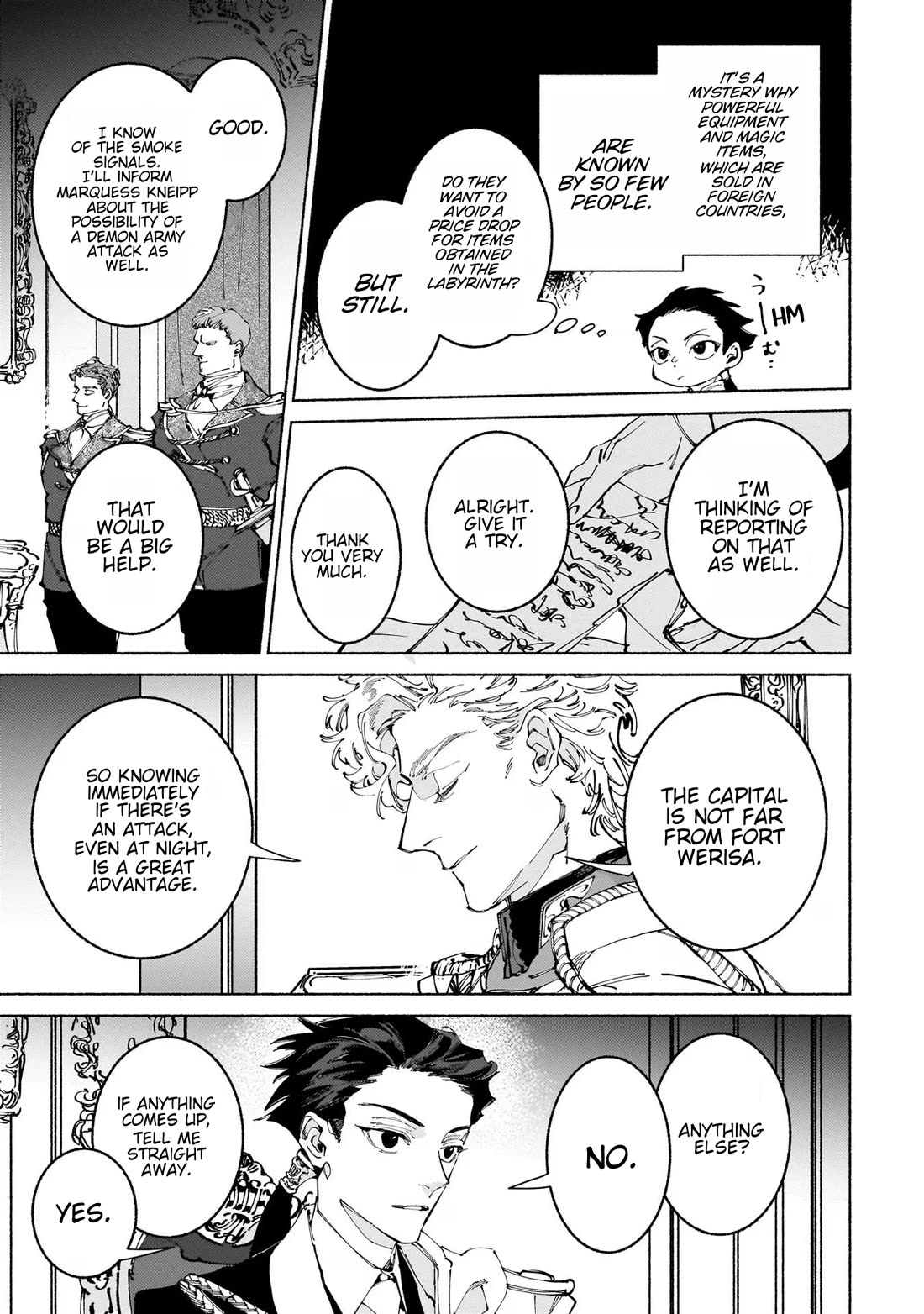 Behind the battle of The Hero and The Demon King chapter 13 page 6