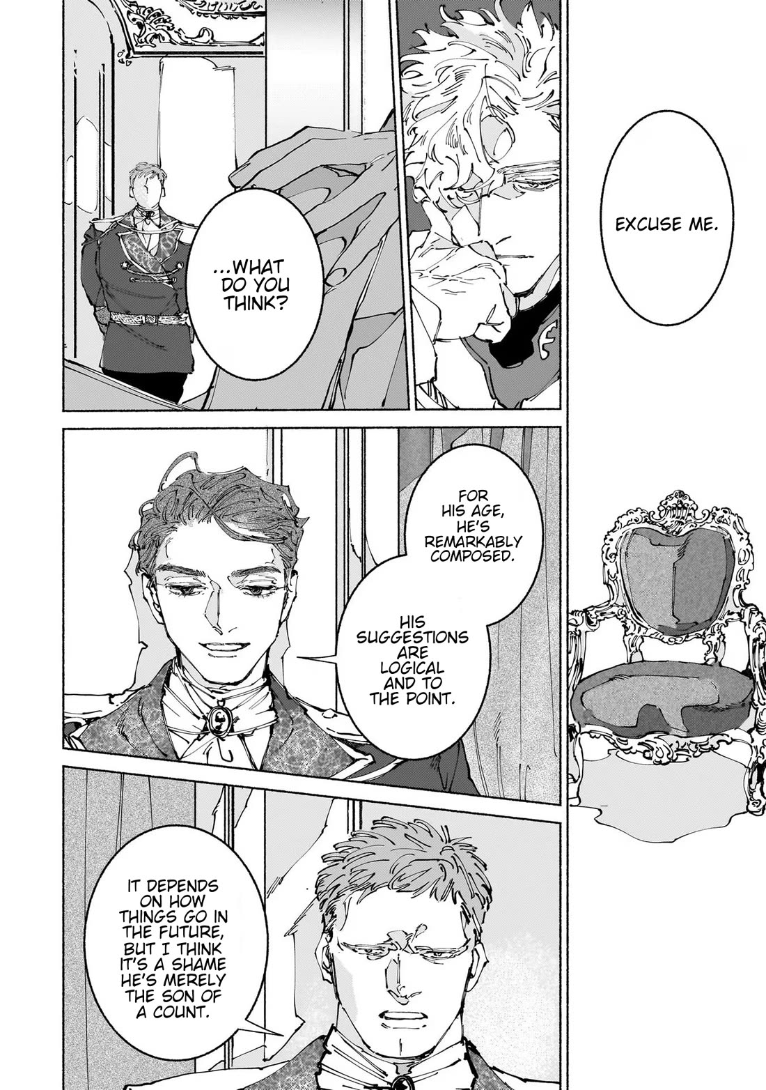 Behind the battle of The Hero and The Demon King chapter 13 page 7