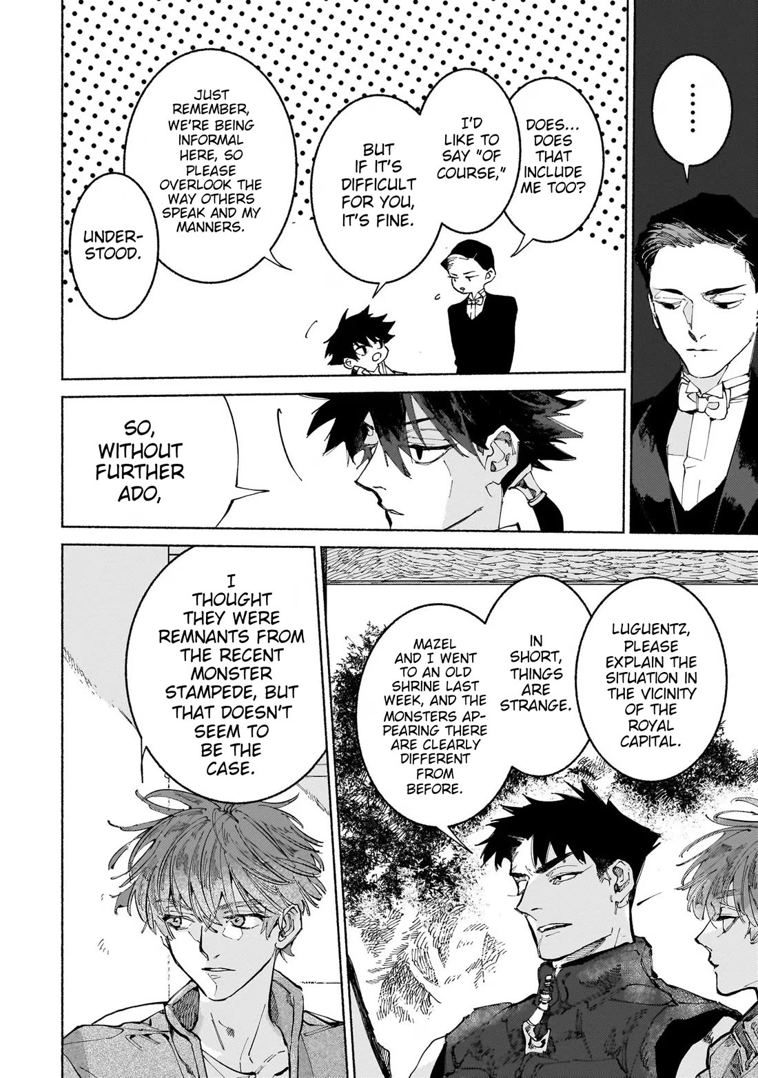 Behind the battle of The Hero and The Demon King chapter 14 page 10