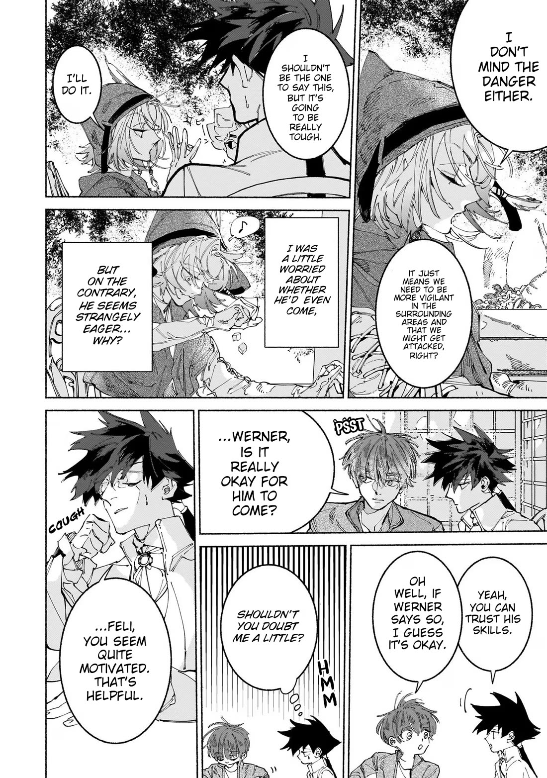 Behind the battle of The Hero and The Demon King chapter 14 page 12