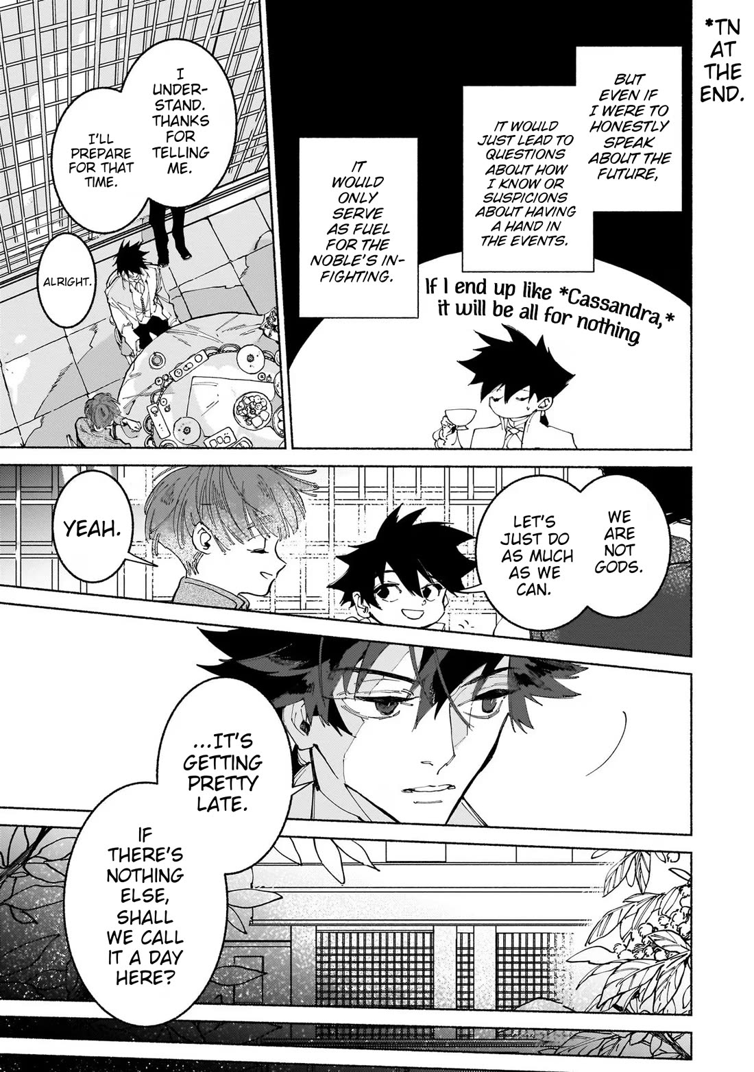 Behind the battle of The Hero and The Demon King chapter 14 page 25