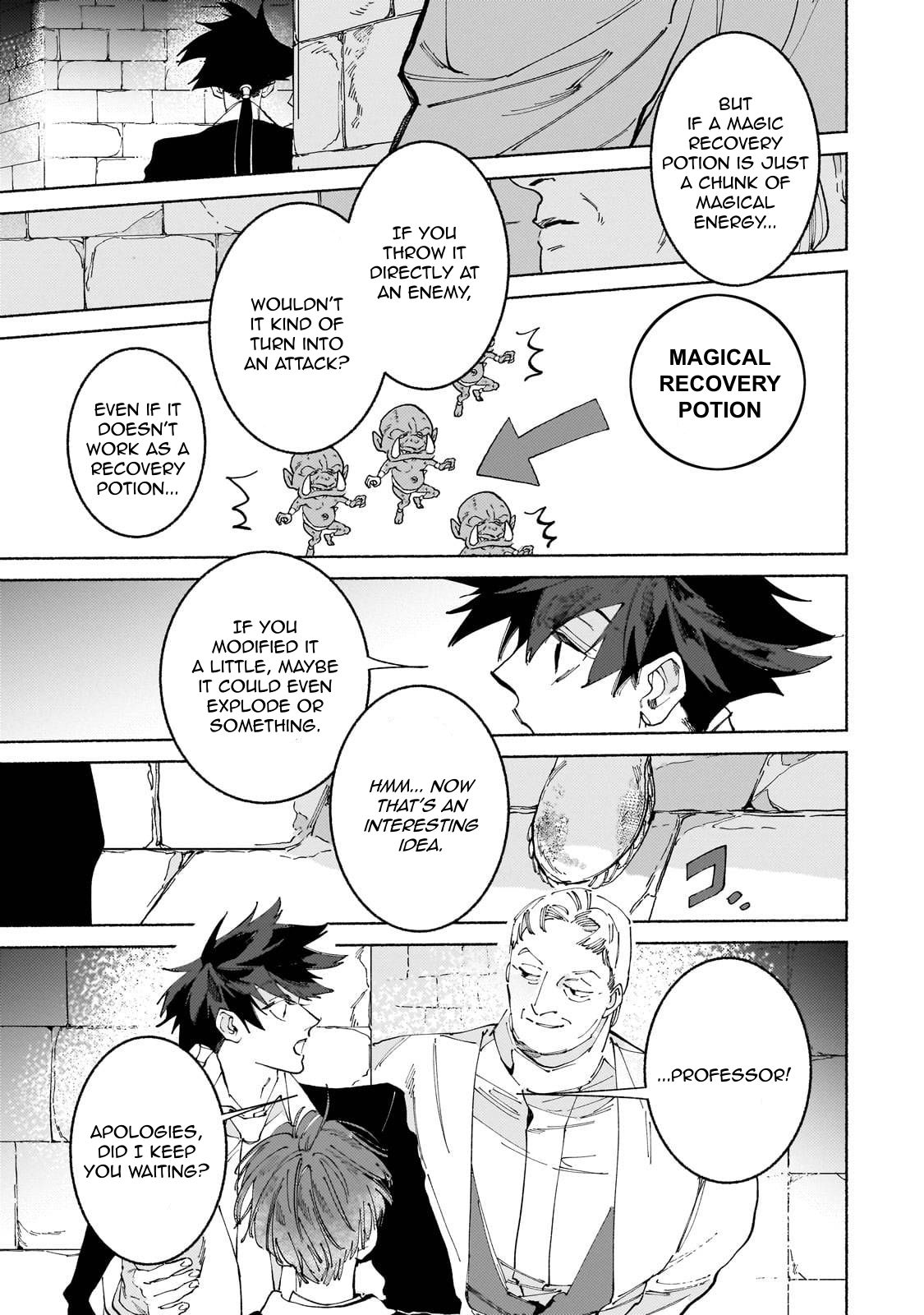 Behind the battle of The Hero and The Demon King chapter 15 page 20