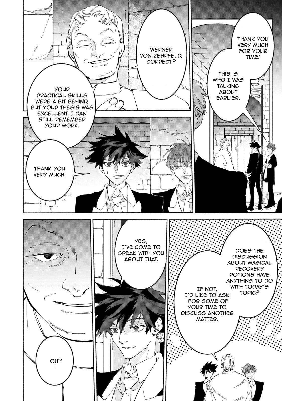 Behind the battle of The Hero and The Demon King chapter 15 page 21