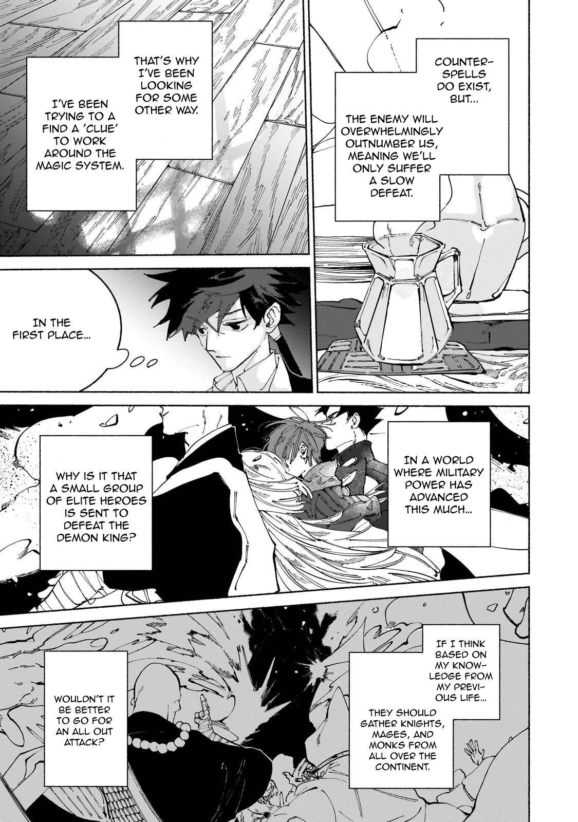 Behind the battle of The Hero and The Demon King chapter 15 page 24