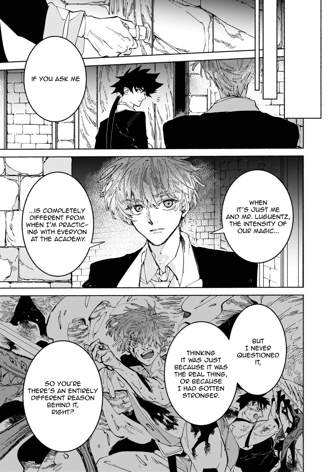 Behind the battle of The Hero and The Demon King chapter 15 page 28